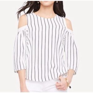 Ann Taylor cold shoulder top